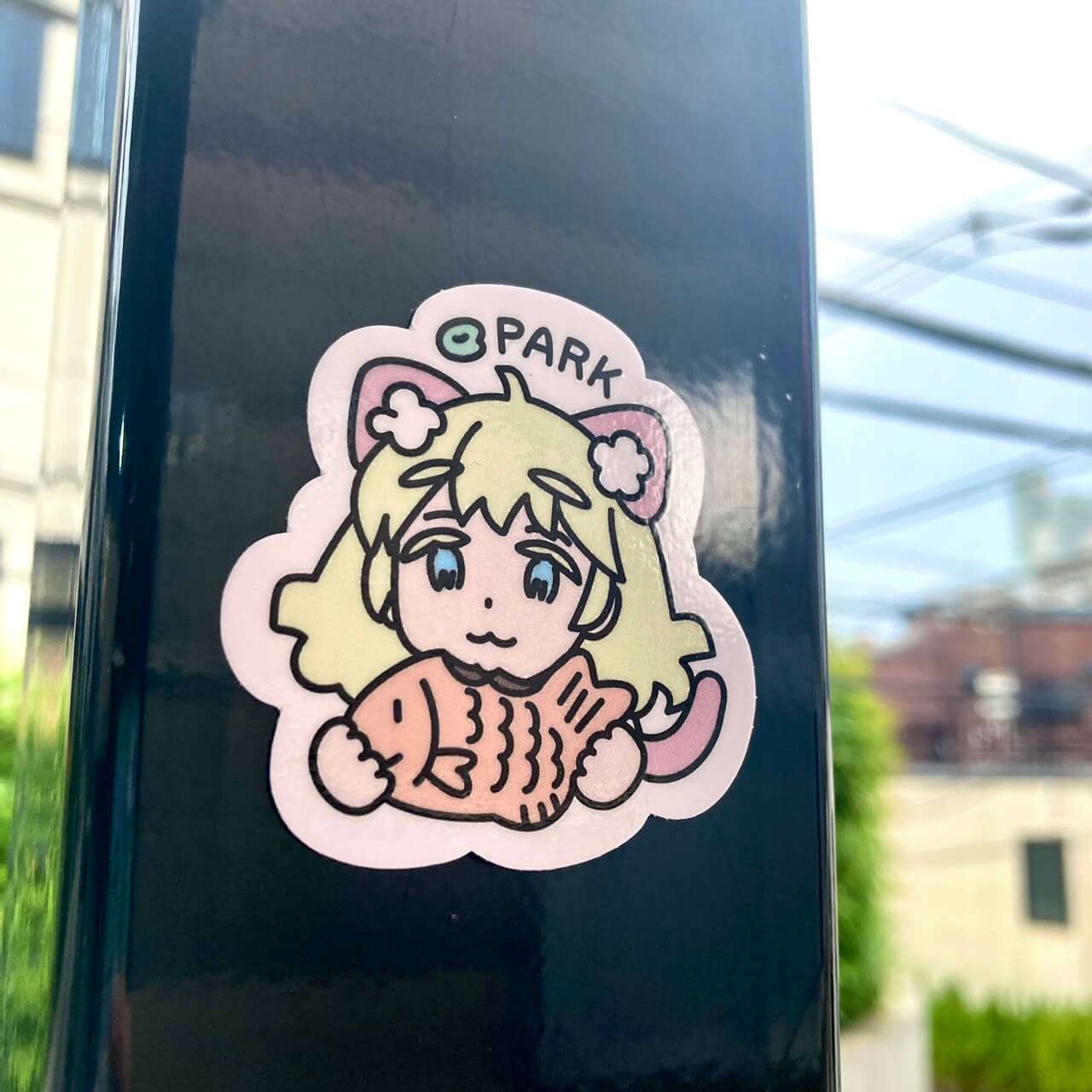 お買い物特典ステッカーがことこ😸になりました！