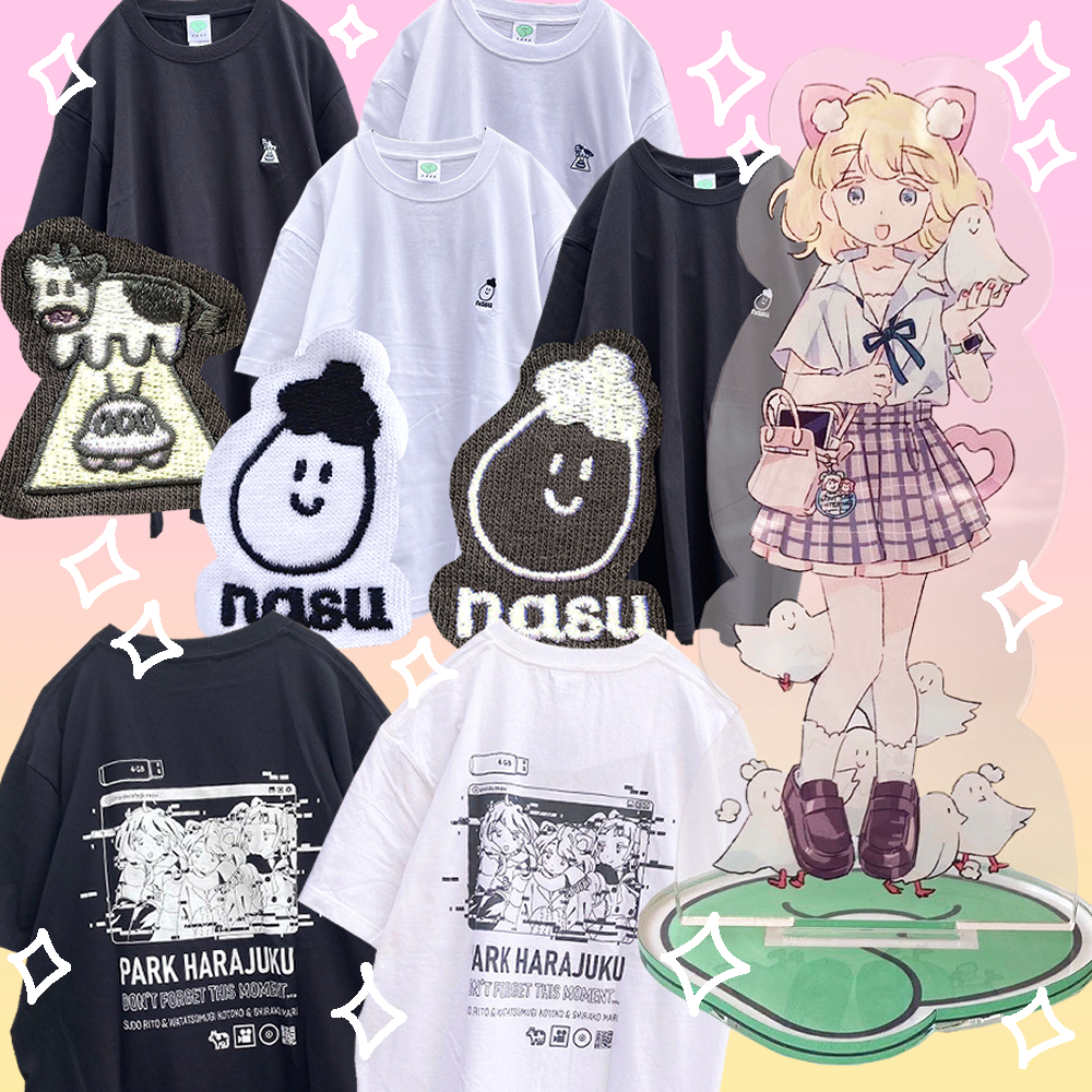 2024年7月のPARKオリジナルグッズ新作😸🐄