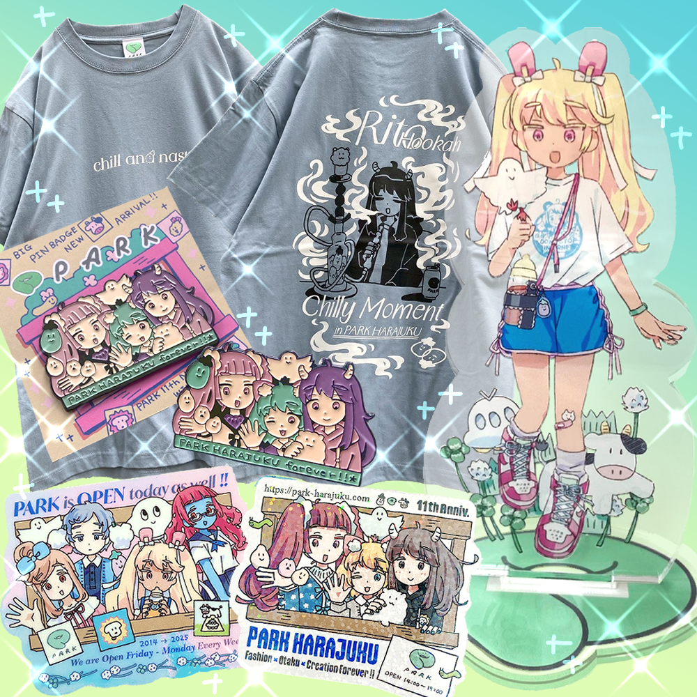 2025年6月のPARKオリジナルグッズ新作🐳🍹